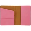Pink Leatherette Passport Holder | https://www.bestnamebadges.com