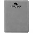 Gray Leatherette Passport Holder | https://www.bestnamebadges.com