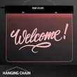 LED Lighting Write-On Board Sign | https://www.bestnamebadges.com