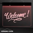 LED Lighting Write-On Board Sign | https://www.bestnamebadges.com