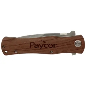 4 1/2" Wood Handle Knife