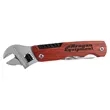 6 1/2" Wrench Multi-Tool with Wood Handle/Bag | https://www.bestnamebadges.com