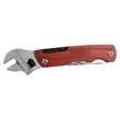 6 1/2" Wrench Multi-Tool with Wood Handle/Bag | https://www.bestnamebadges.com