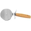 9 1/4" Bamboo Pizza Cutter | https://www.bestnamebadges.com