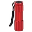 3 3/8" 9-LED Flashlight with Strap | https://www.bestnamebadges.com