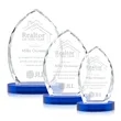Wilton Award on Alberton Base - Blue | https://www.bestnamebadges.com