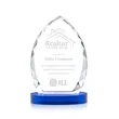 Wilton Award on Alberton Base - Blue | https://www.bestnamebadges.com