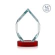 Royal Diamond Award on Alberton Base - Red | https://www.bestnamebadges.com