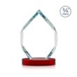 Royal Diamond Award on Alberton Base - Red | https://www.bestnamebadges.com