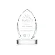 Wilton Award on Alberton Base - Clear | https://www.bestnamebadges.com