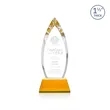 Fortier Award on Entwhistle Base - Amber | https://www.bestnamebadges.com