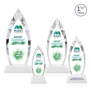 Fortier VividPrint™ Award on Entwhistle Award - White | https://www.bestnamebadges.com