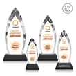 Fortier VividPrint™ Award on Entwhistle Base - Black | https://www.bestnamebadges.com