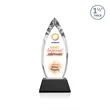 Fortier VividPrint™ Award on Entwhistle Base - Black | https://www.bestnamebadges.com