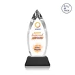 Fortier VividPrint™ Award on Entwhistle Base - Black | https://www.bestnamebadges.com