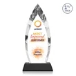 Fortier VividPrint™ Award on Entwhistle Base - Black | https://www.bestnamebadges.com