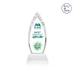 Fortier VividPrint™ Award on Entwhistle Base - Clear | https://www.bestnamebadges.com