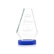 Kingsley Award on Alberton Base - Blue | https://www.bestnamebadges.com