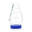 Kingsley Award on Alberton Base - Blue | https://www.bestnamebadges.com