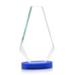 Kingsley Award on Alberton Base - Blue | https://www.bestnamebadges.com