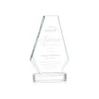 Kingsley Award on Alberton Base - Clear | https://www.bestnamebadges.com