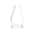 Kingsley Award on Alberton Base - Clear | https://www.bestnamebadges.com