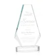 Kingsley Award on Alberton Base - Clear | https://www.bestnamebadges.com