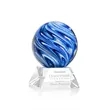 Naples Award on Sheffield Base - Clear | https://www.bestnamebadges.com