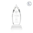 Fortier Award on Entwhistle Base - Clear | https://www.bestnamebadges.com