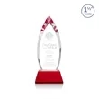 Fortier Award on Entwhistle Base - Red | https://www.bestnamebadges.com