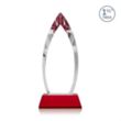 Fortier Award on Entwhistle Base - Red | https://www.bestnamebadges.com