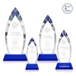 Fortier Award on Entwhistle Base - Blue | https://www.bestnamebadges.com