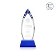 Fortier Award on Entwhistle Base - Blue | https://www.bestnamebadges.com