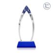 Fortier Award on Entwhistle Base - Blue | https://www.bestnamebadges.com