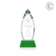 Fortier Award on Entwhistle Base - Green | https://www.bestnamebadges.com