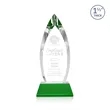Fortier Award on Entwhistle Base - Green | https://www.bestnamebadges.com
