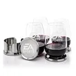 Baldoni Coasters & Oldham Stemless Wine Set | https://www.bestnamebadges.com