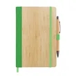 Forleo Bamboo Notebook/Lucky Pen | https://www.bestnamebadges.com