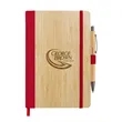 Forleo Bamboo Notebook/Lucky Pen | https://www.bestnamebadges.com