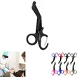 Trauma Shear with Carabiner Clip | https://www.bestnamebadges.com
