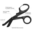 Trauma Shear with Carabiner Clip | https://www.bestnamebadges.com