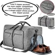 Foldable Travel Duffle Bag | https://www.bestnamebadges.com