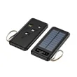 Solar Powered Portable Power Bank with Built-in Cables | https://www.bestnamebadges.com
