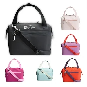 Large Storage Insulated Soft Lunch Cooler Tote Bag
