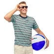WaveBounce Beach Ball | https://www.bestnamebadges.com
