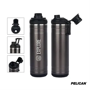 Pelican Pacific™ Chug 26 oz. Topographical Recycled Doubl... | https://www.bestnamebadges.com