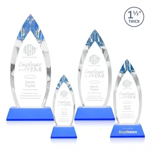 Fortier Award on Entwhistle Base - Sky Blue | https://www.bestnamebadges.com
