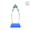 Fortier Award on Entwhistle Base - Sky Blue | https://www.bestnamebadges.com