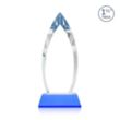 Fortier Award on Entwhistle Base - Sky Blue | https://www.bestnamebadges.com