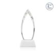 Fortier Award on Entwhistle Base - White | https://www.bestnamebadges.com
